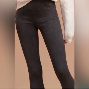 Aritzia Wilfred Free Daria Vegan Suede Legging, charcoal grey, size small
